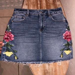 PacSun Jean Skirt